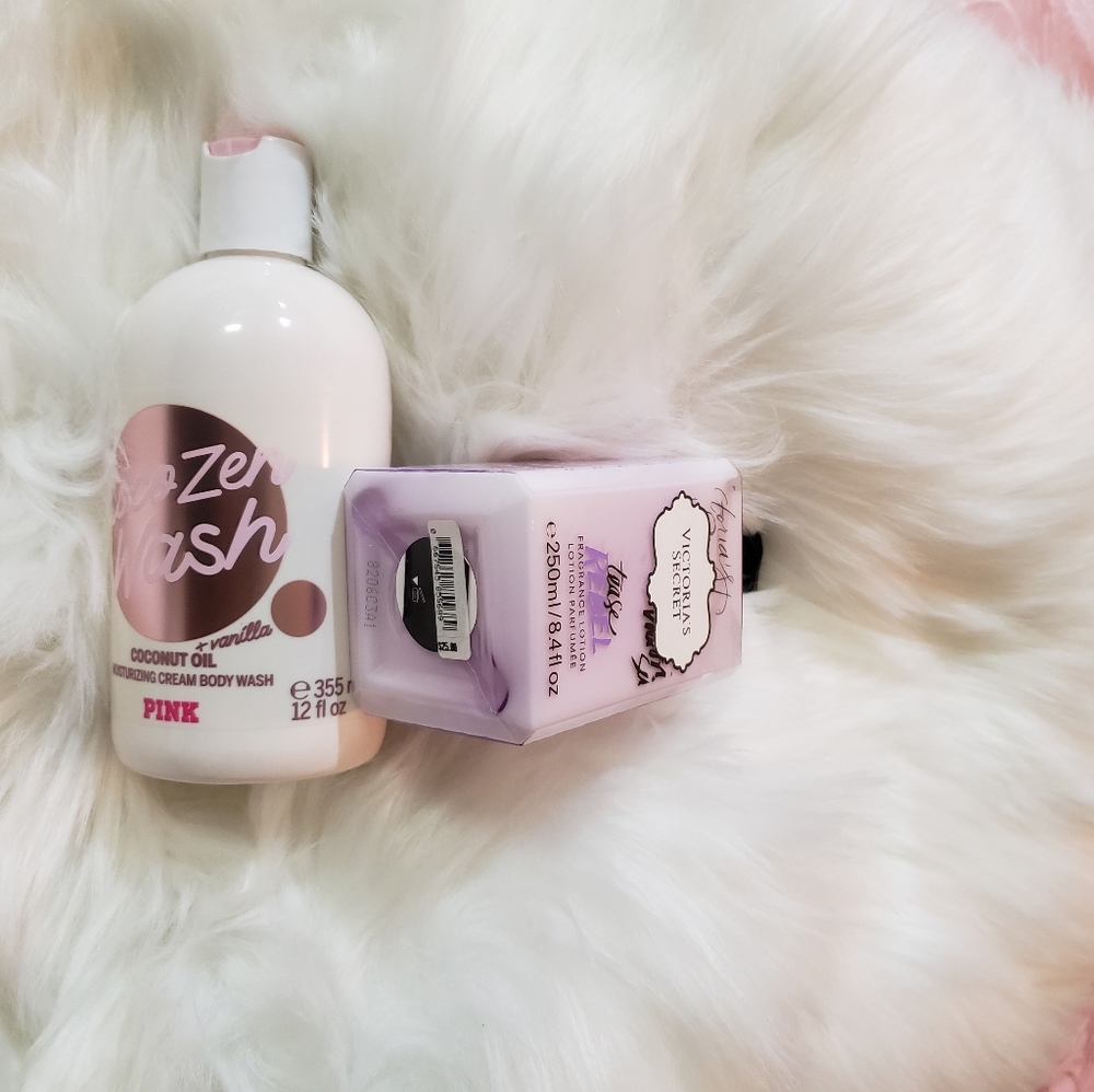 Pink Victoria secret gift set